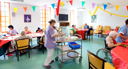 salle à manger du premier étage